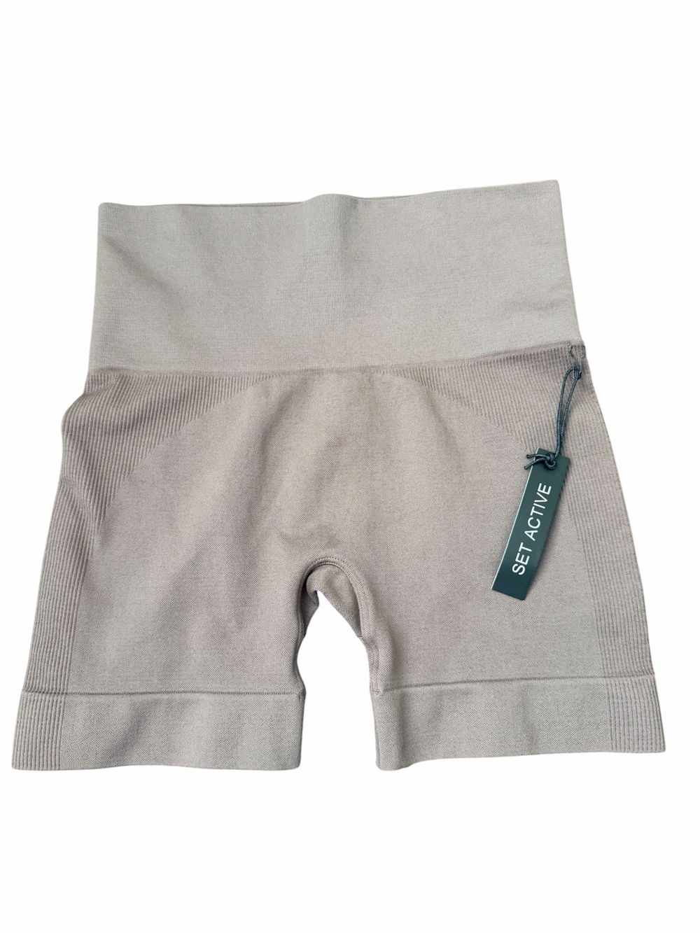 Set Active Sculptflex Bike Shorts Brown Women’s Workout Size Small BRAND NEW